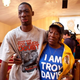 Protesters grieve the execution of Troy Davis. (Getty Images)